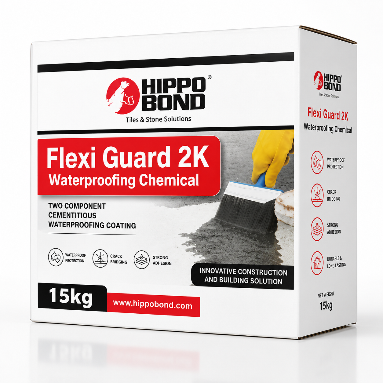 H-13 Flexi Guard 2K Cementitious Waterproofing