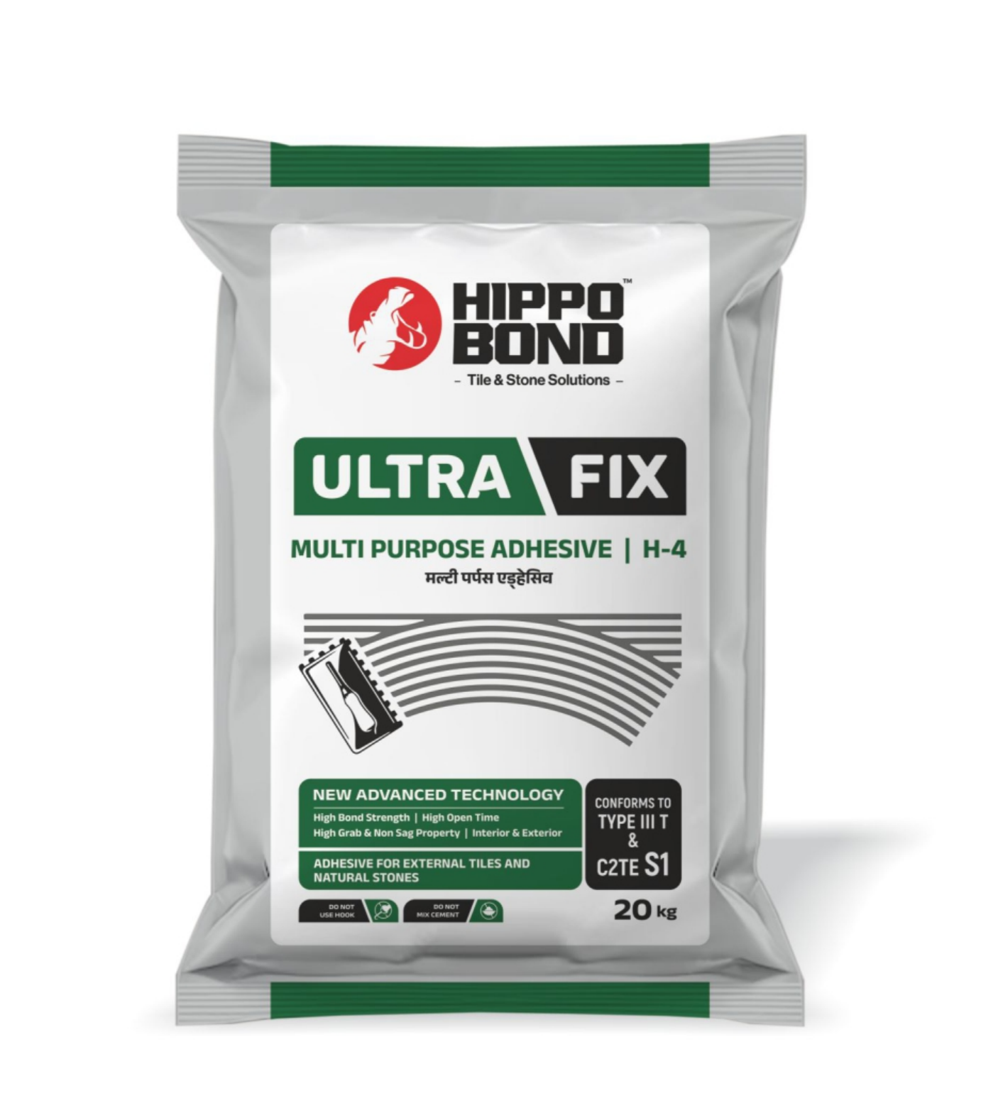 H-4 Ultra Fix Grey